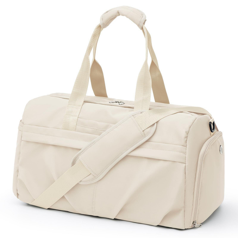 Bolsa de fitness con zapato compartimiento bolsa de equipaje deportivo impermeable bolsa de viaje bolsa de yoga con barra de tracción cubierta de viaje almacenamiento