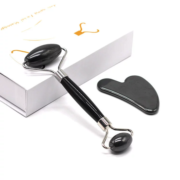 Magnetic massager, cosmetic set jade