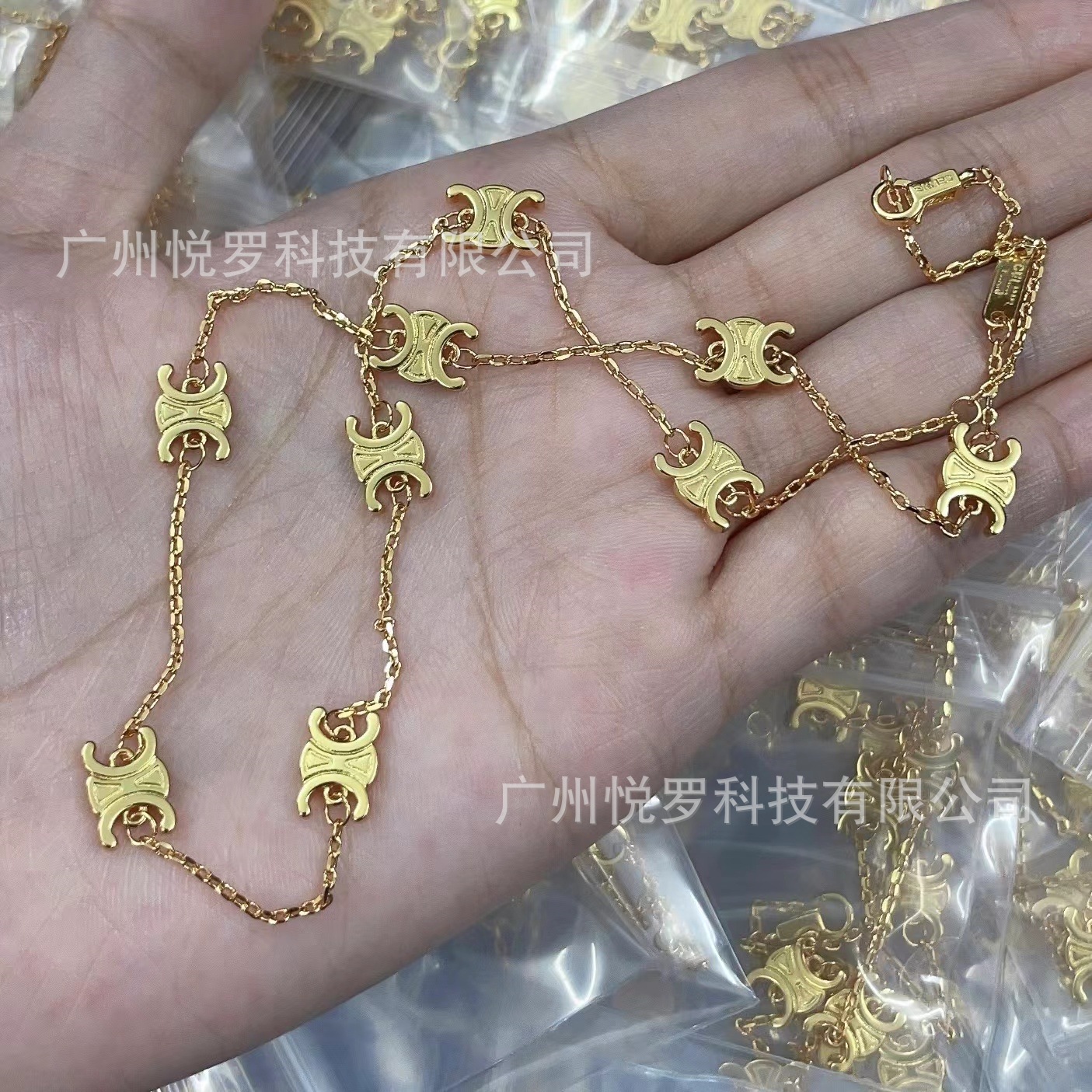 Quality accessories, fashionable universal necklace, chain for key bag , high-quality style