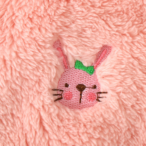 New children's autumn and winter warm vest plush top thickened vest girls embroidered coral velvet top waistcoat batch