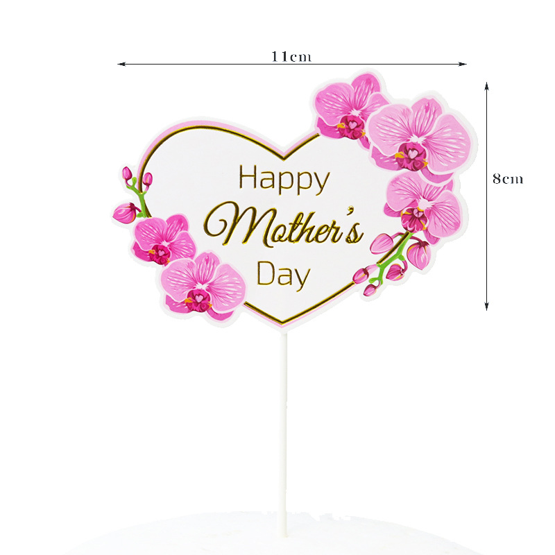 Mother's Day Sweet Letter Heart Shape Flower Paper Casual Daily Party Decorative Props display picture 3