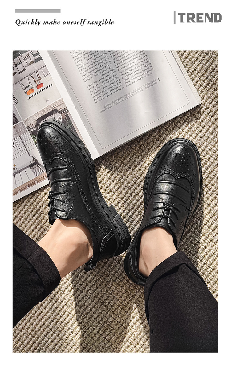 Suit Wedding Groom Business Formal Casual Leather Shoes Men_voghion.com