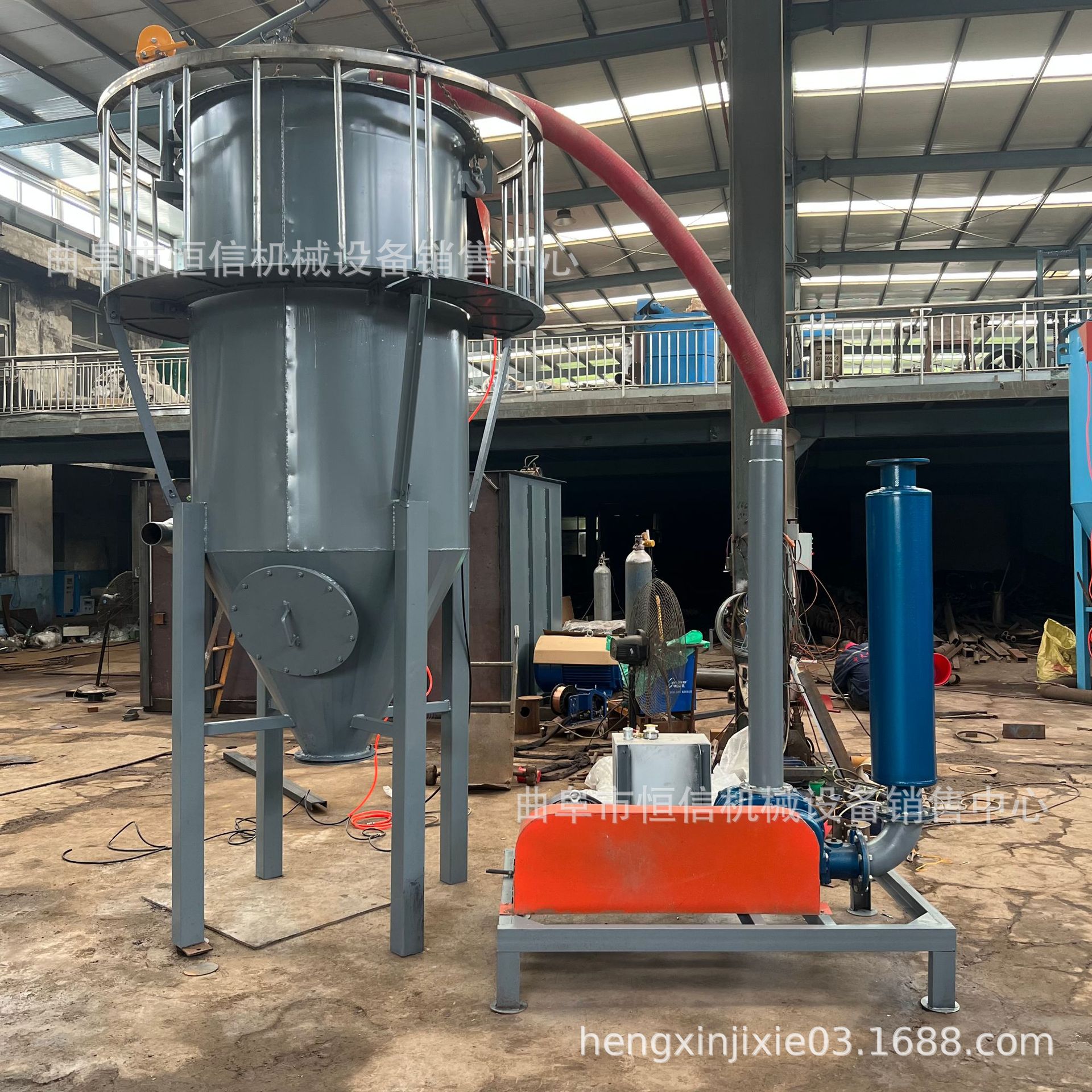 矿石粉末装吨包气力吸灰机吸粉机zcjb 铁沙沙子收集气力吸沙机 直
