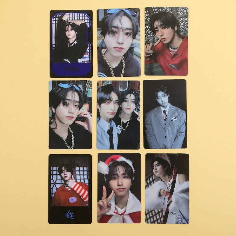 Коллекционная карточка (STRAY KIDS) Спецвыпуск HOP, 5,4×8,6 см, варианты участников и дизайнов