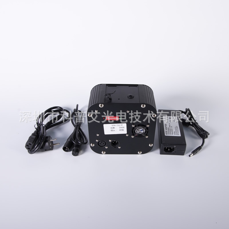 50W DMX RGBWң ǿյ 7ʹЧ˹Դ30mm