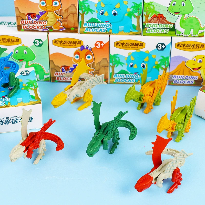 Constructor, dinosaur for kindergarten, transformer, toy, early education, DIY, tyrannosaurus Rex