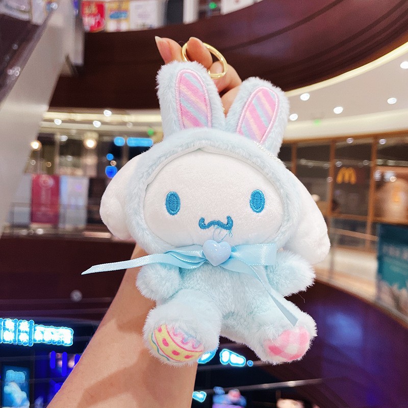 Llavero de muñeco de dinosaurio de peluche, colgante decorativo para mochila o regalo creativo