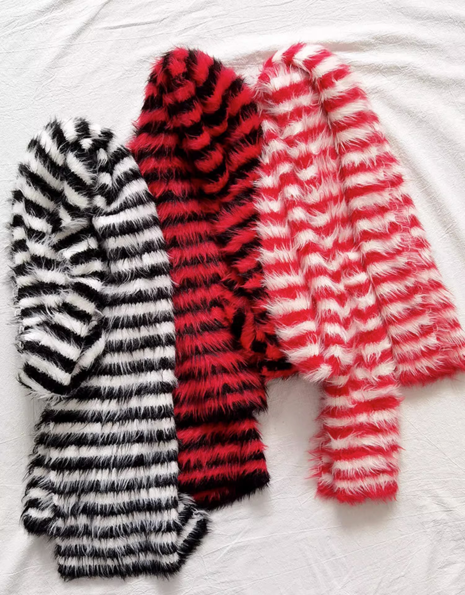 Women's Casual Stripe Polyester Scarf display picture 9