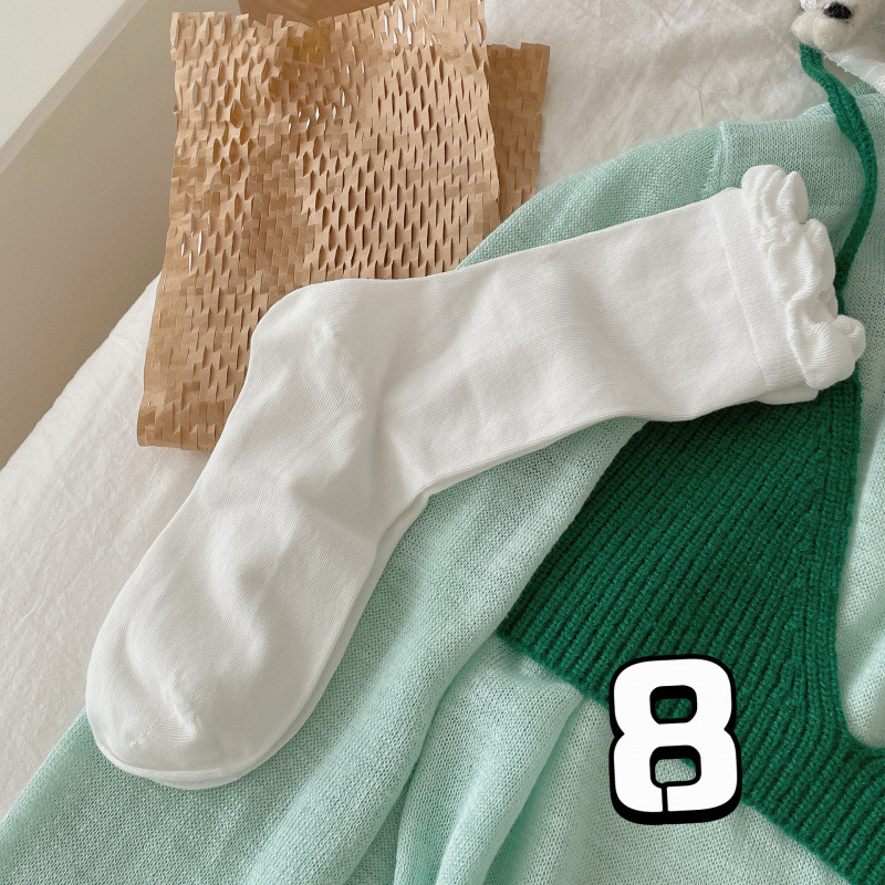 작은 흰색 양말【8】