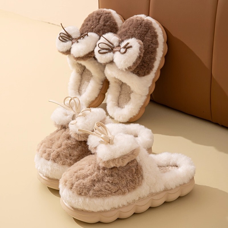 Couple's Autumn and Winter Cotton Slippers for Women, Versatile 2025 Winter New Plush Warm Indoor Cotton Slippers for Men with a Soft Stepping Feel Couple's Autumn and Winter Cotton Slippers for Women, Versatile 2025 Winter New Plush Warm Indoor Cotton Slippers for Men with a Soft Stepping Feel