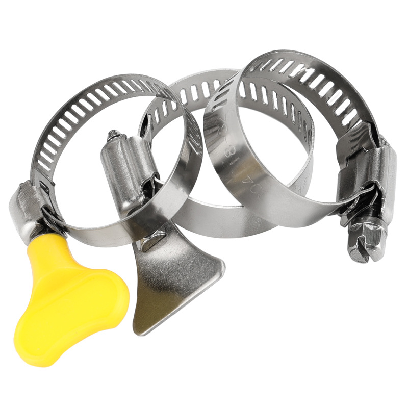 喉箍卡扣管箍水管卡箍不锈钢管管夹固定夹304煤气管抱箍紧箍管子