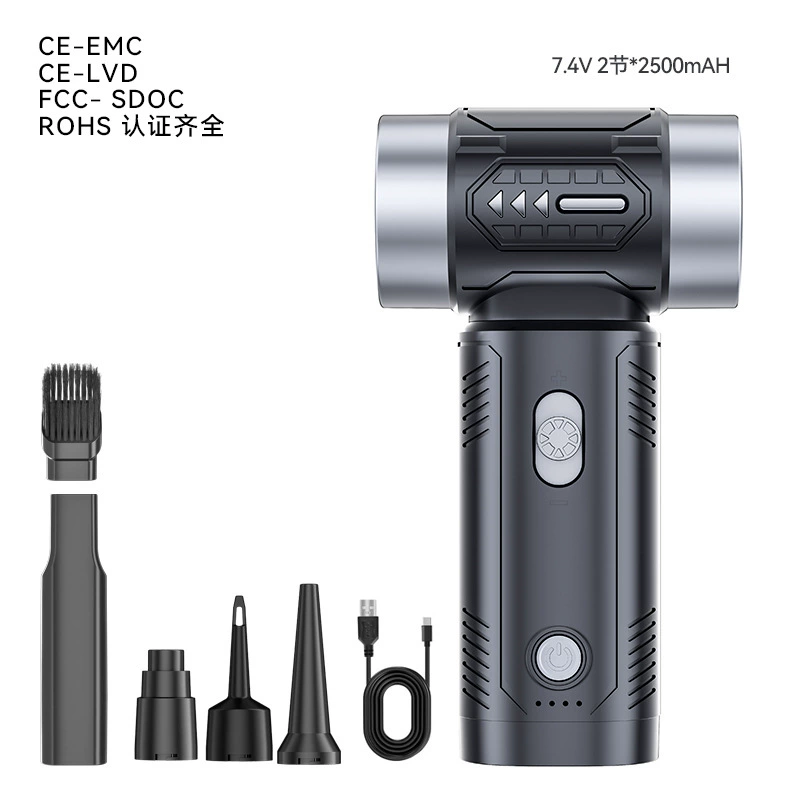 Трансграничный новый мини-пылесборник на открытом воздухе большой ветер ручной настольный вентилятор портативный беспроводной насильственный турбо-вентилятор