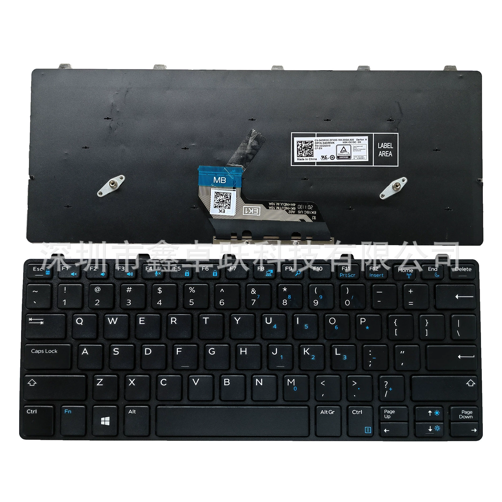 Подходящая клавиатура для ноутбука Dell Latitude 13 3380 3180 3189 3190 (US)