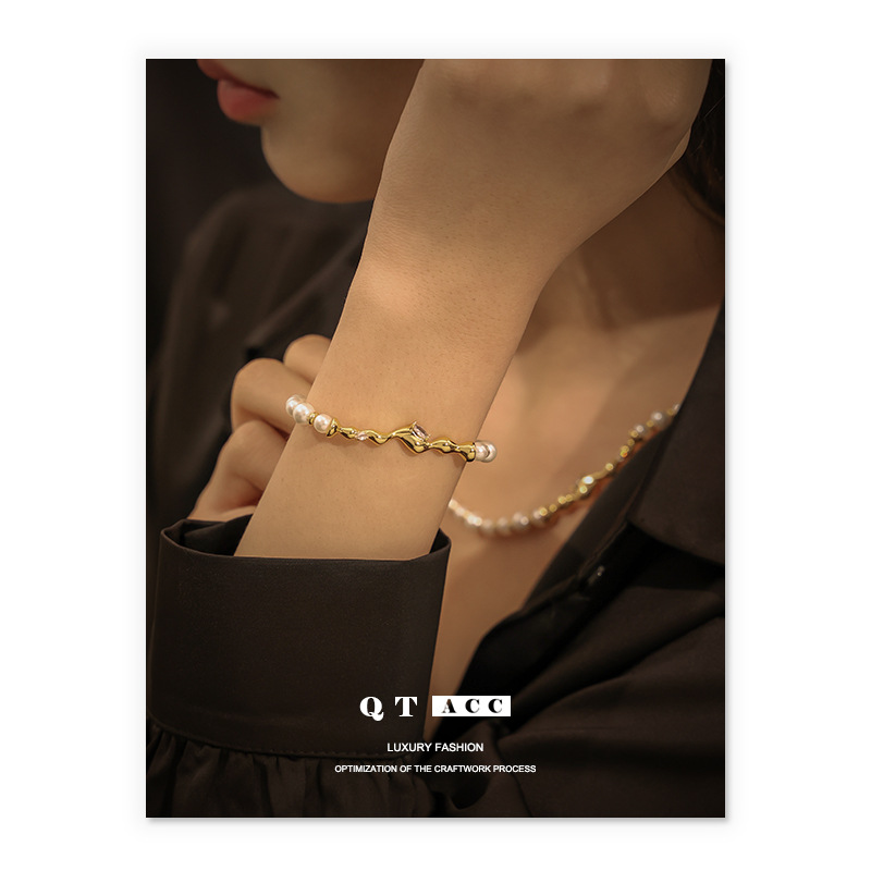 Brand retro stone inlay with zircon