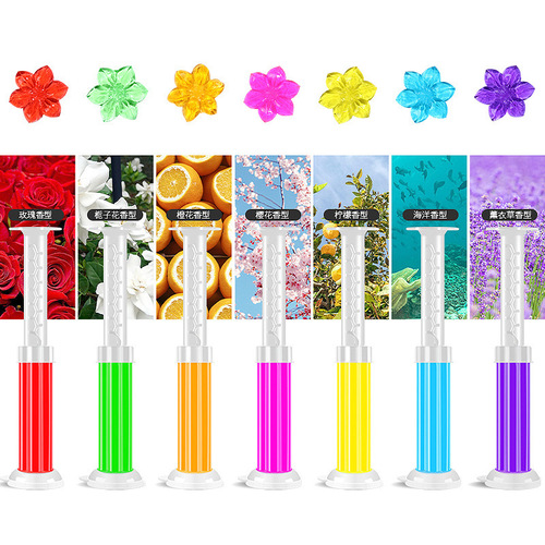Manufacturer wholesale toilet flower toilet bathroom household deodorant cleaner aromatic flower needle bucket toilet gel