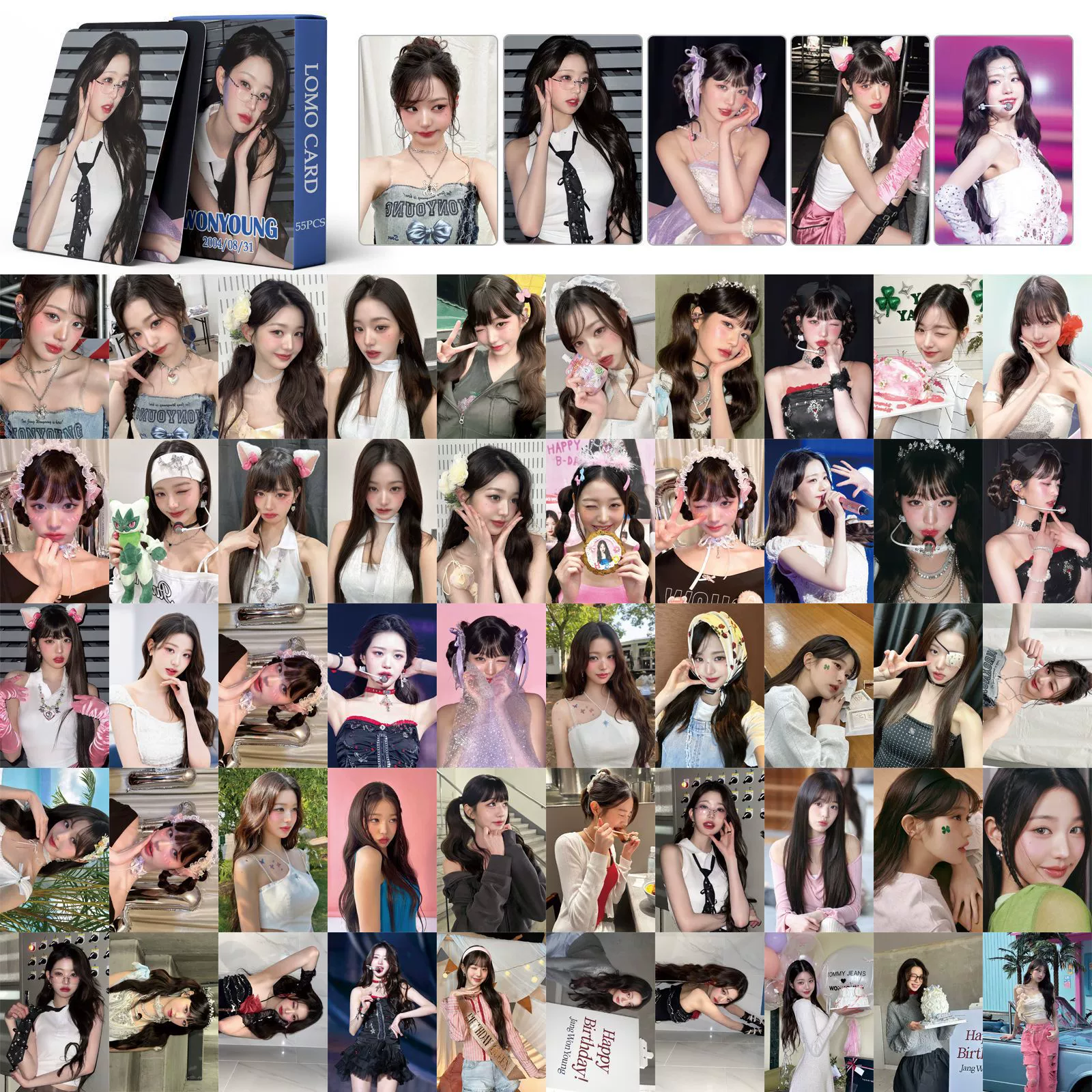 55 Ив Zhang Yuanying Карточка Jang Won Young Yuanying