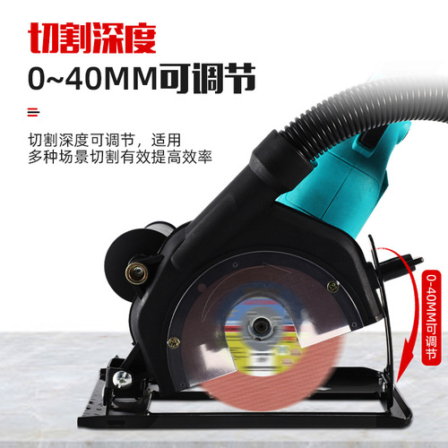 Angle grinder stand converted to cutting machine base multifunction wood metal tile universal cutting tool modification