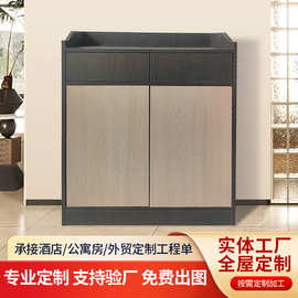简约餐边柜收纳柜储物柜书柜隔断柜屏风遮挡柜文件办公室矮资料