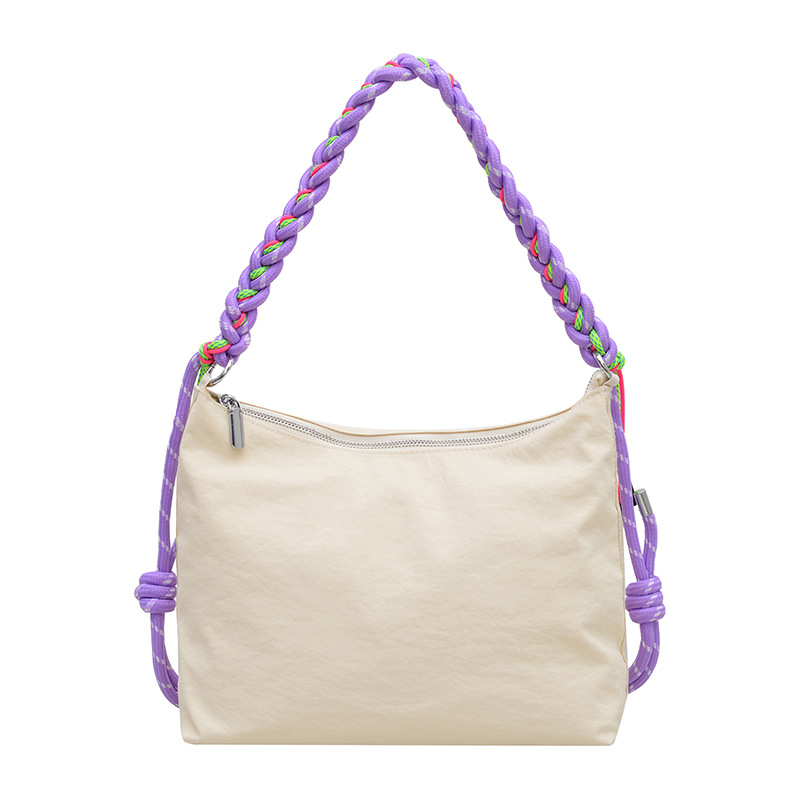 2026 Spring/Summer New Fashion Nylon Underarm Bag For Women, Casual Lightweight Crossbody Bag, Versatile Commuter Shoulder Bag - Thumbnail 8