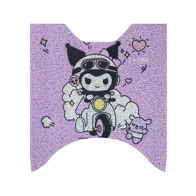 for Haojue Adx125 Scooter: Electric vehicle foot mat - kuromi-haojue-adx125