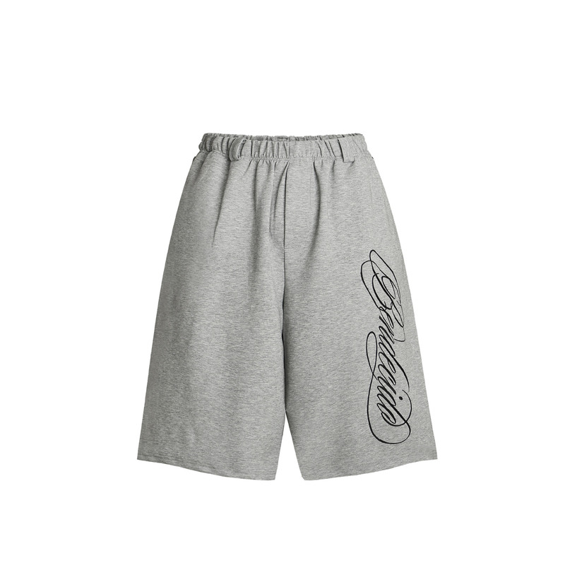 G01 American Retro Unisex Style Air Cotton 360 Embroidery Font Design Men's Loose-Fitting Casual Cropped Sweatpants G01 American Retro Unisex Style Air Cotton 360 Embroidery Font Design Men's Loose-Fitting Casual Cropped Sweatpants