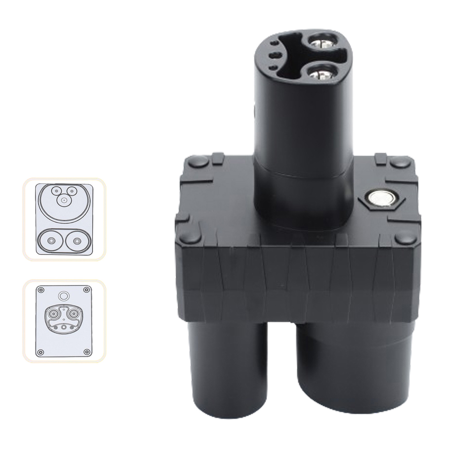St-E054 New Energy Electric Vehicle Ccs2 to Tesla Converter Nacs Car Charging Adapter Dc Direct Current On-Board Adapter