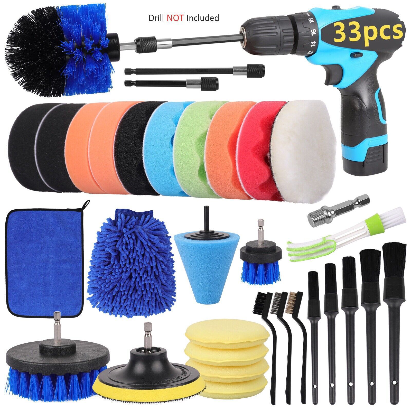 33 피스 세차 조합