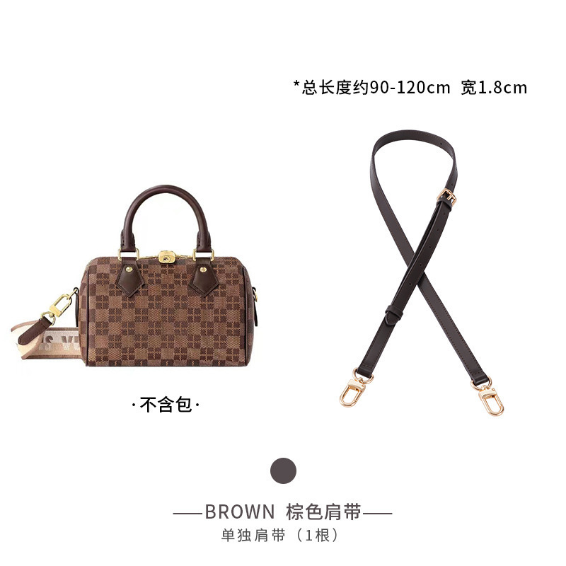 Kamaneeは、LV Speedy20/25のショルダーストラップ交換、改造、ピローバッグ、クロスボディストラップ、植物タンニンなめし革のインナーライナーに適しています。|undefined