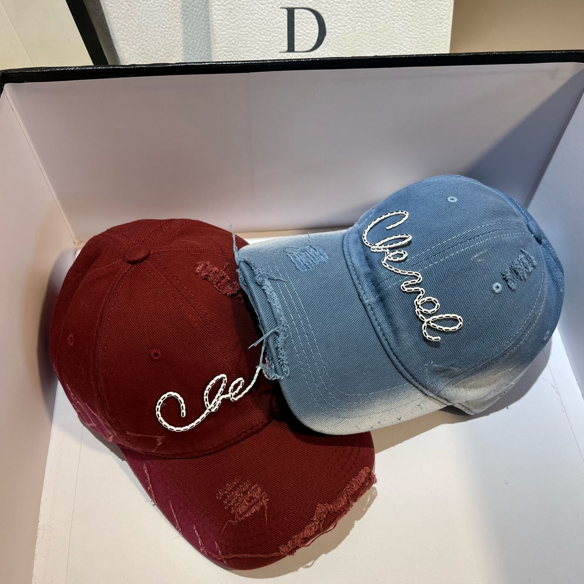 American Youth Street Versatile Washed Cotton Baseball Fashionable Small Fragrance Spring and Autumn New Personalized_voghion.com