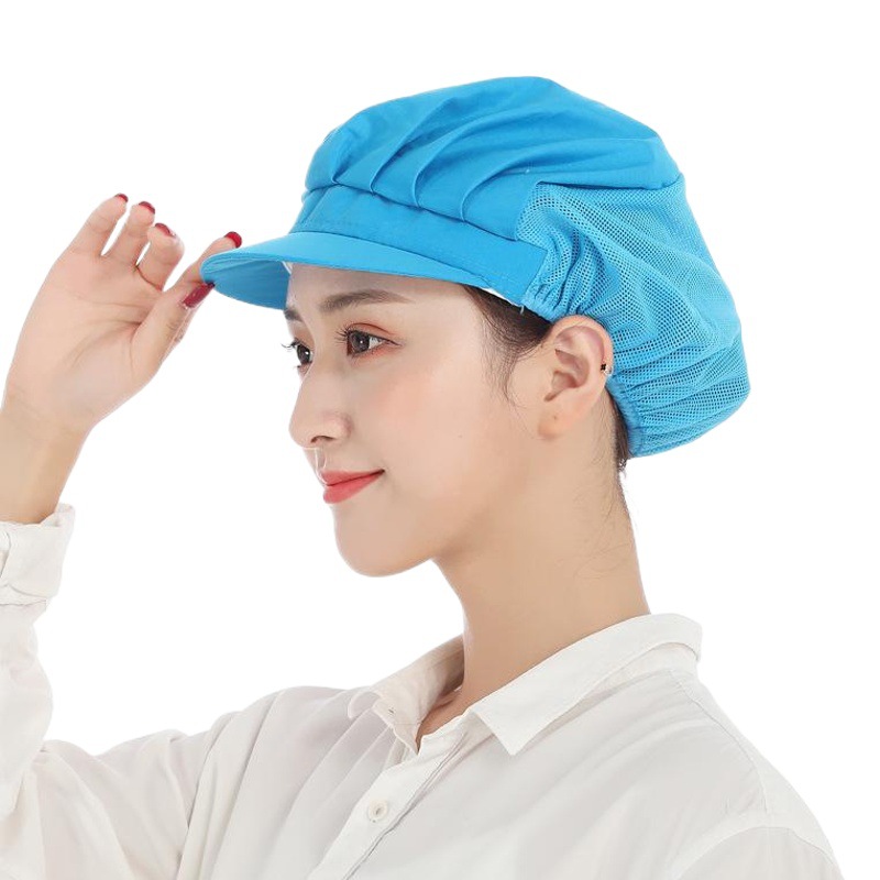 Xuan's New Work Cap Children's Workshop Restaurant Dust-proof Kitchen Cap Breathable Food Cap Hygienic Labor Protection Chef Hat