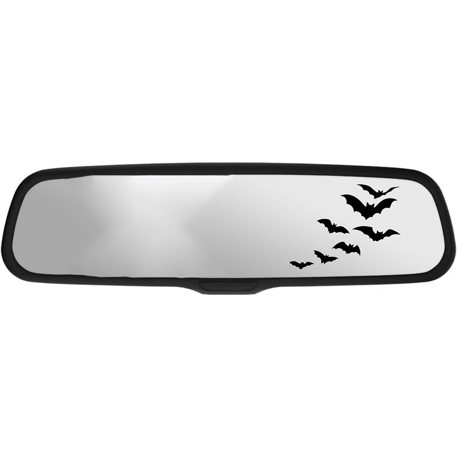 Espejo retrovisor Halloween bat calcomanía coche ventana parachoques vinilo 4,6 cm