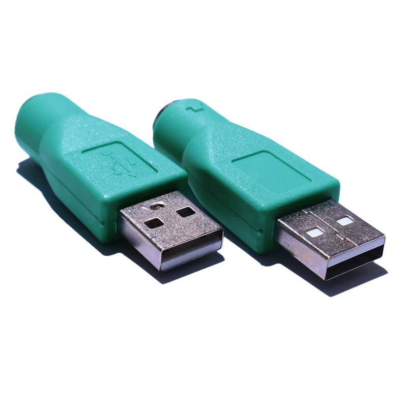 PS2母转USB公转接头转换头PS2母转接头键盘鼠标转换接头PS2转换器