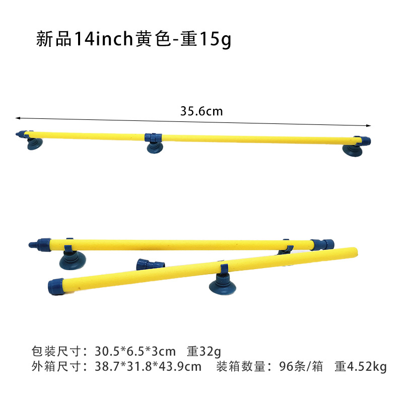 Tubo de acuario americano tanque de peces tubo de burbuja tira de burbuja placa de piedra de la burbuja tira de gas de piedra de tira de aumento de oxígeno del acuario