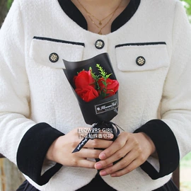 鲜花花艺制品;香皂花;永生花