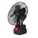 Wireless 8-inch long battery life lithium battery charging small electric fan household outdoor portable charging cooling artifact