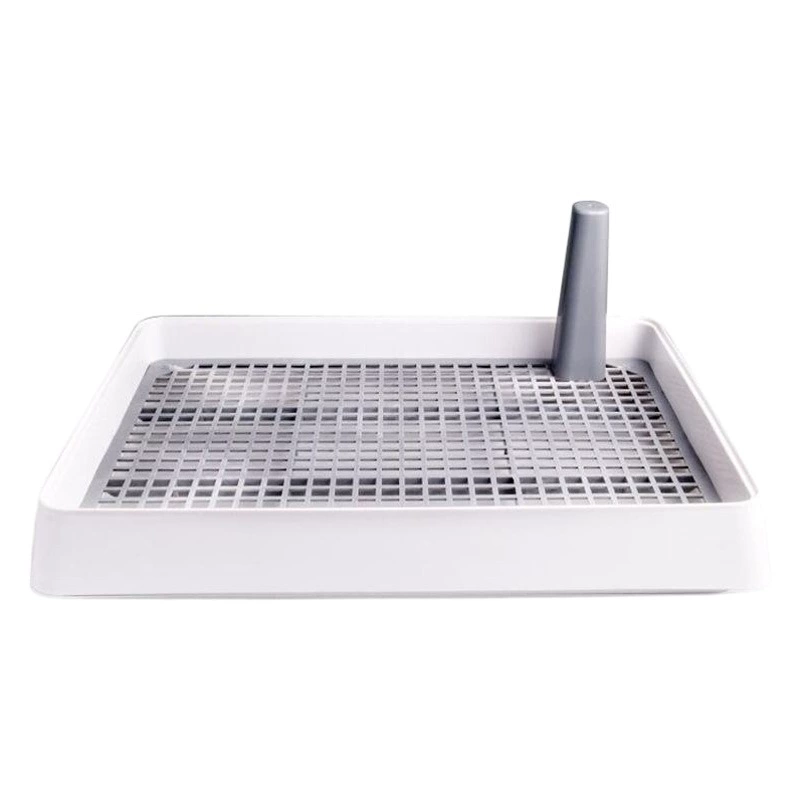 Большой плоский туалет для собак, противобрызговый писсуар для собак, съемный горшок для маленьких и средних собак, туалет для собак и кроликов