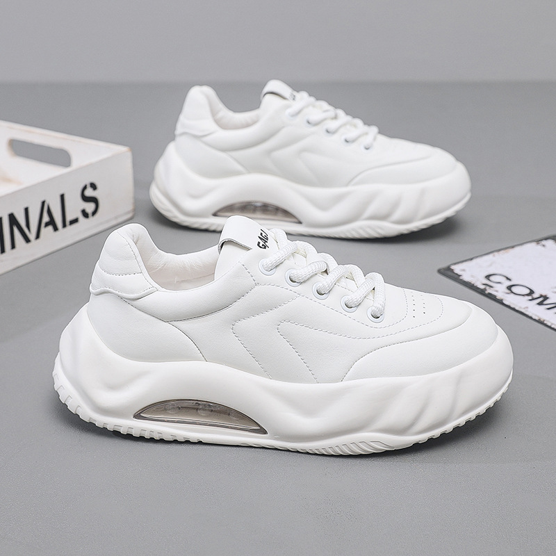 Men's Shoes, Loafers, European Station, Autumn/Winter Sporty Casual Shoes, Thick Cushion Insoles, Trendy Brand, Dad Shoes, White Shoes for Men, Versatile