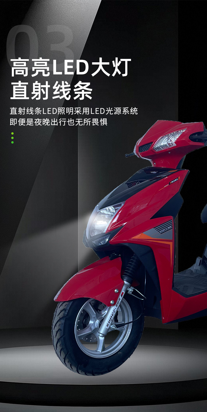 Shangling Motorcycle Fuel Scooter, Cool 125Cc Pedal Fuel Vehicle, Cross-Border Manufacturer Wholesale, Suitable for the Middle East