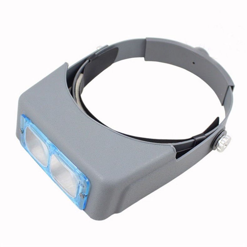 81007-B头盔放大镜1.5倍-3.5倍4枚镜片可互换