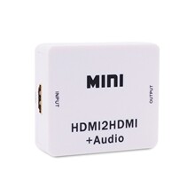 HDMI音频分离器 高清解码转换器HDTV转HDTV带音频转接头+数字音频