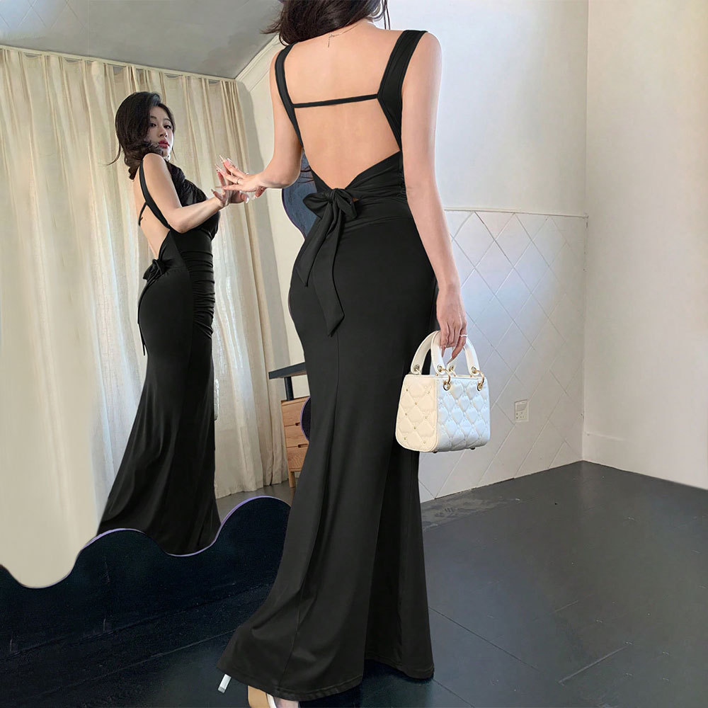 Women's Summer Sleeveless Maxi Bodycon Dress
