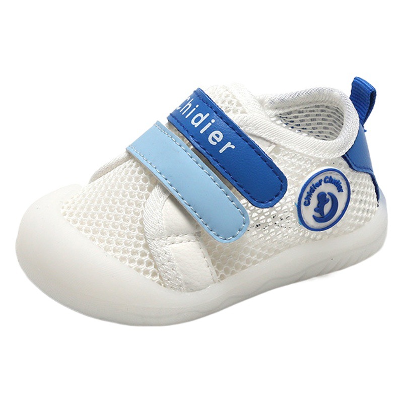 Caidi AI 1-3 años de edad zapatos de bebé de malla de verano bebé de fondo suave malla única zapatos de niño hombres y mujeres zapatos de niños transpirables huecos
