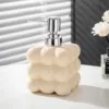 Big cotton creamy container, 500 ml