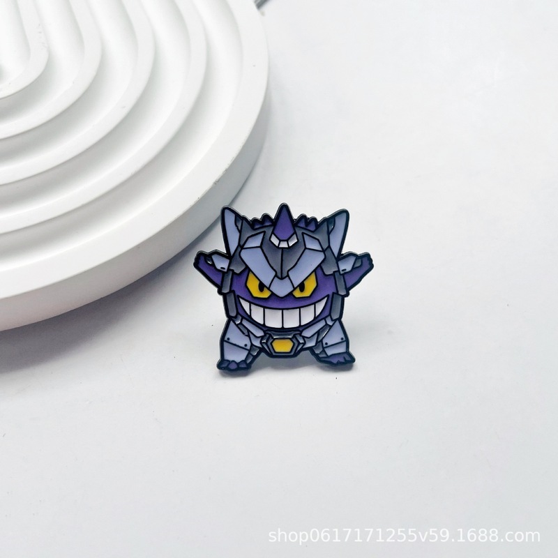 アニメ漫画ポケモン周辺ブローチポケモン合金バッジスクールバッグ衣類アクセサリーピカチュウ|undefined