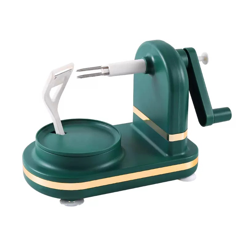 Manivela manzana pelador hogar automático pelador multifuncional cocina fruta pelador