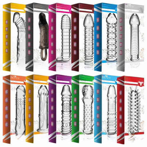 Fantasy Crystal Wolf Tooth Condom Special Condom Adult Sex Toy Condom Family Planning Sexual Supplies Condom Wholesale