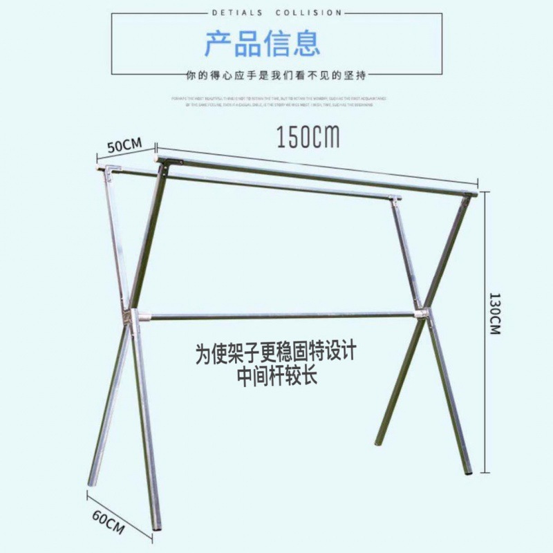 Estante de venta de ropa percha de ropa percha