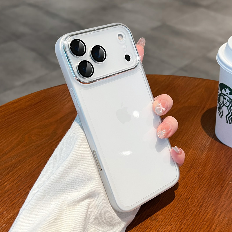 适用iPhone17PROMAX手机壳微透TPU软壳苹果17自带镜头膜保护套16|undefined