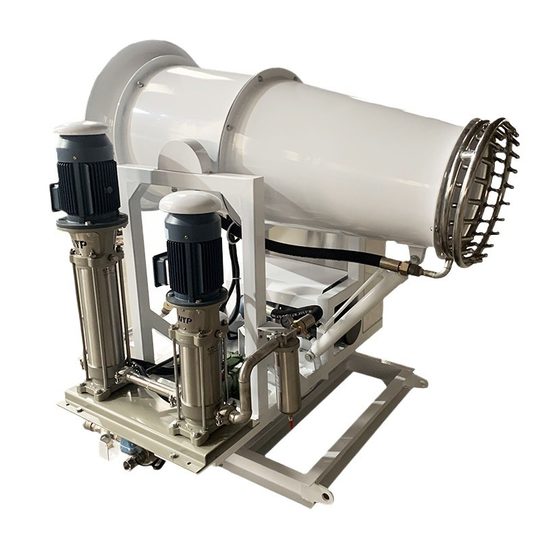 Production and export fog gun machine automatic heavy fog gun machine small stainless steel sprayer explosion-proof fog gun factory