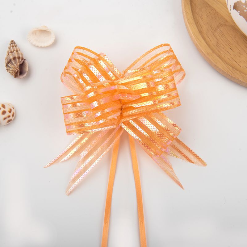 Cross-Border tire regalo de boda arco mano tire flor 30 medio nieve hilo tire flor regalo flor embalaje cinta